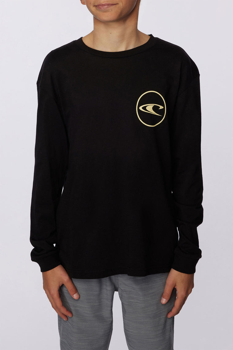 BOYS SWOOP LONG SLEEVE TEE