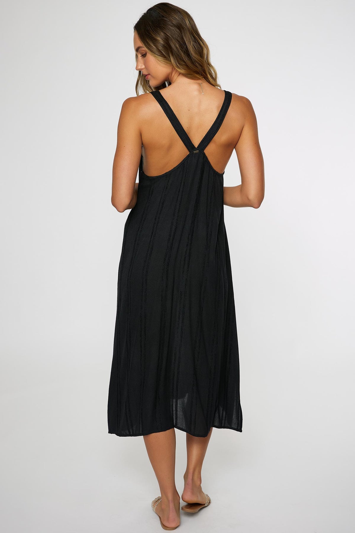 LADIES SALTWATER SOLIDS MIRANDA DRESS COVERUP