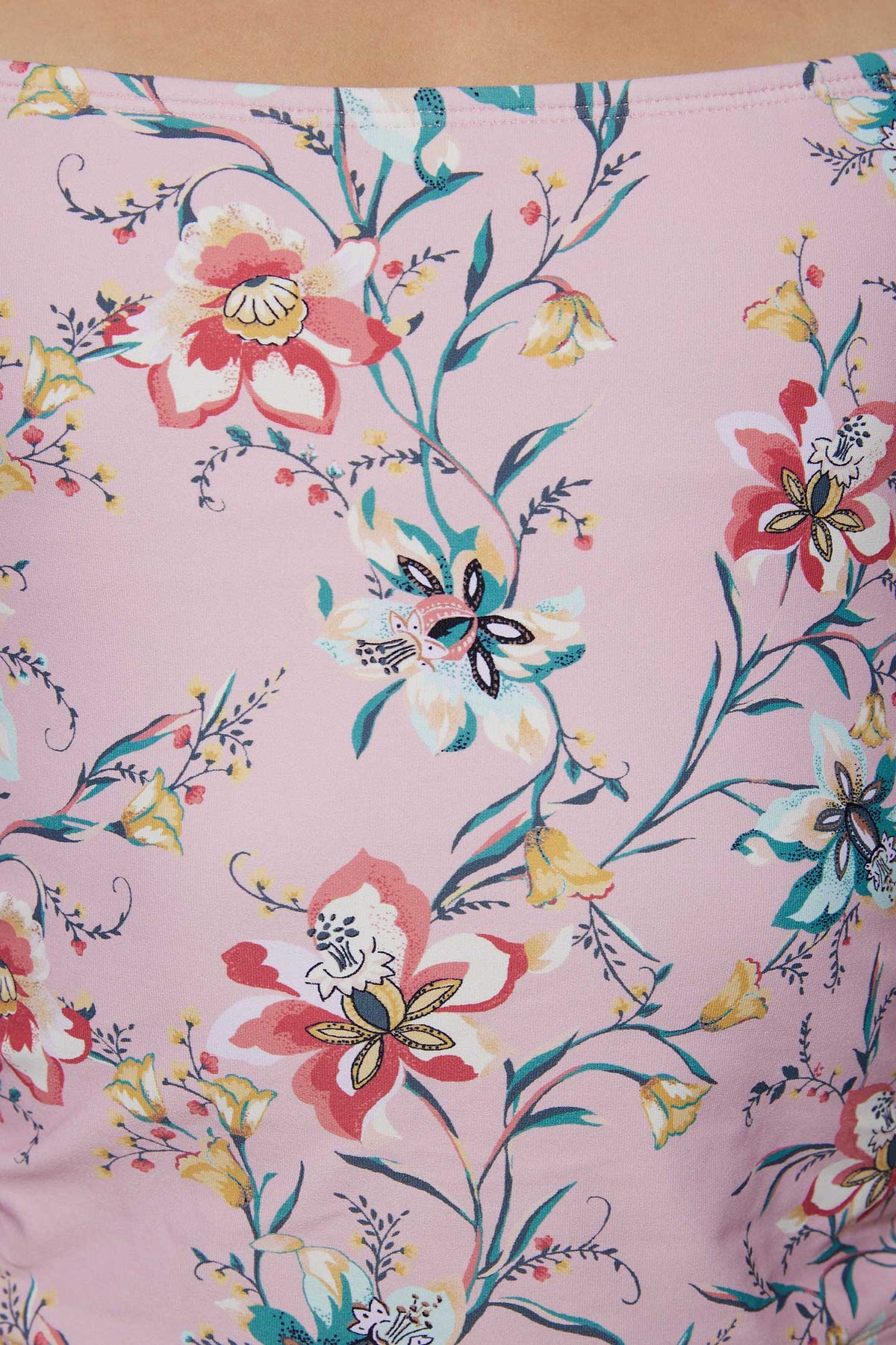 GIRL'S SYDNEY FLORAL CINCH TANKINI SWIM SET