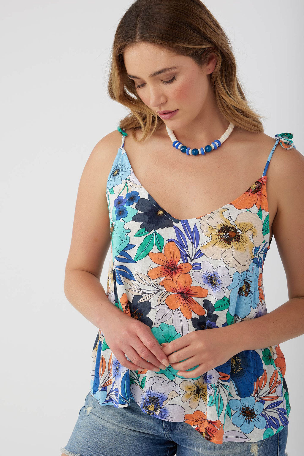 TOPHER FLORAL TOP