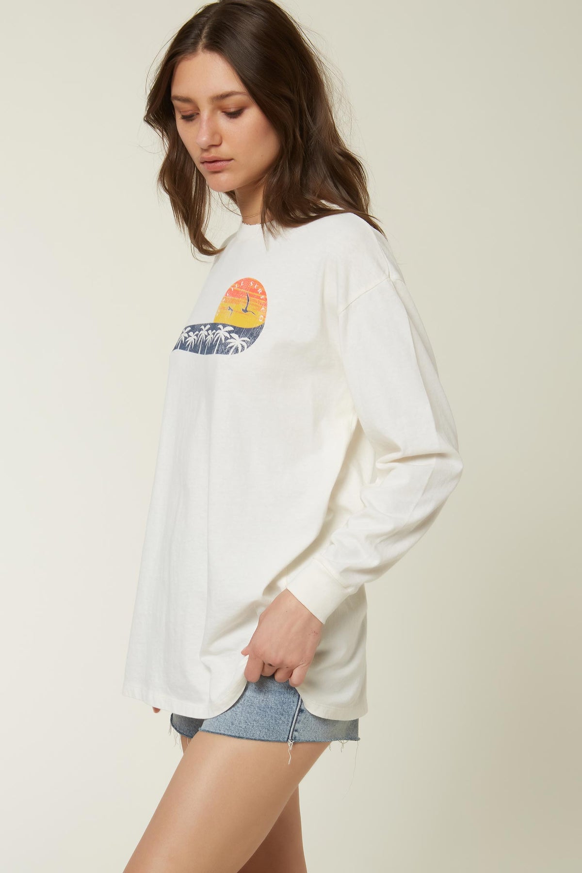 LADIES WAY BACK LONG SLEEVE TEE
