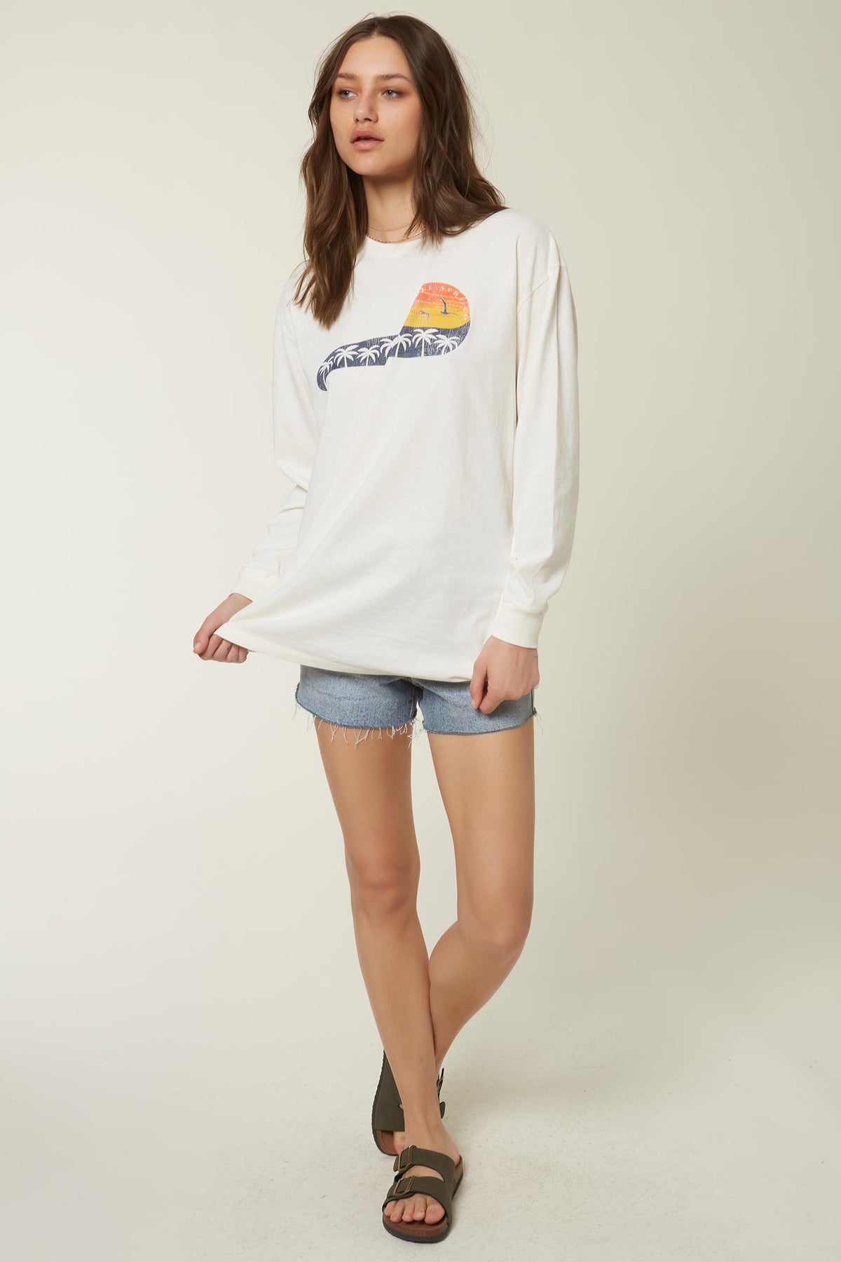 LADIES WAY BACK LONG SLEEVE TEE