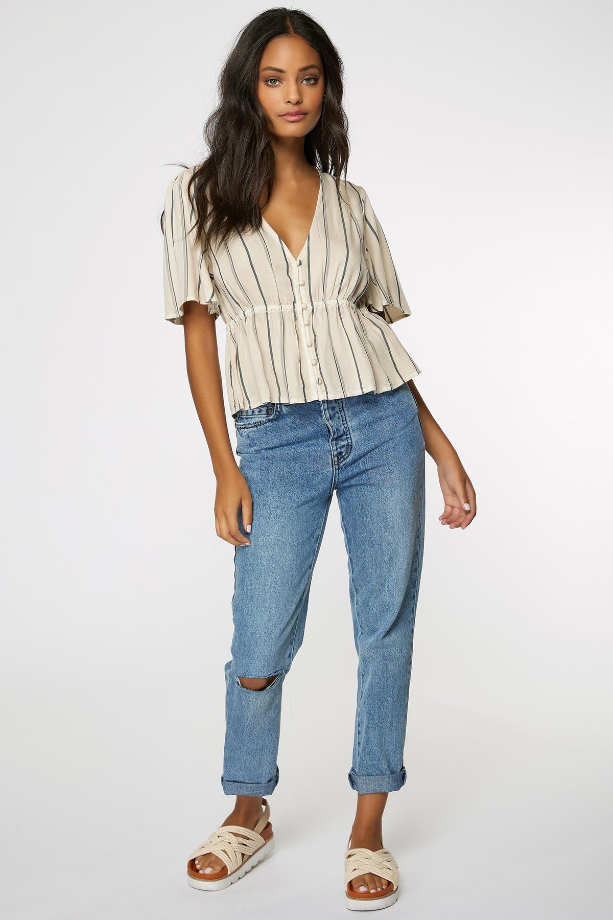 LADIES WES STRIPE TOP