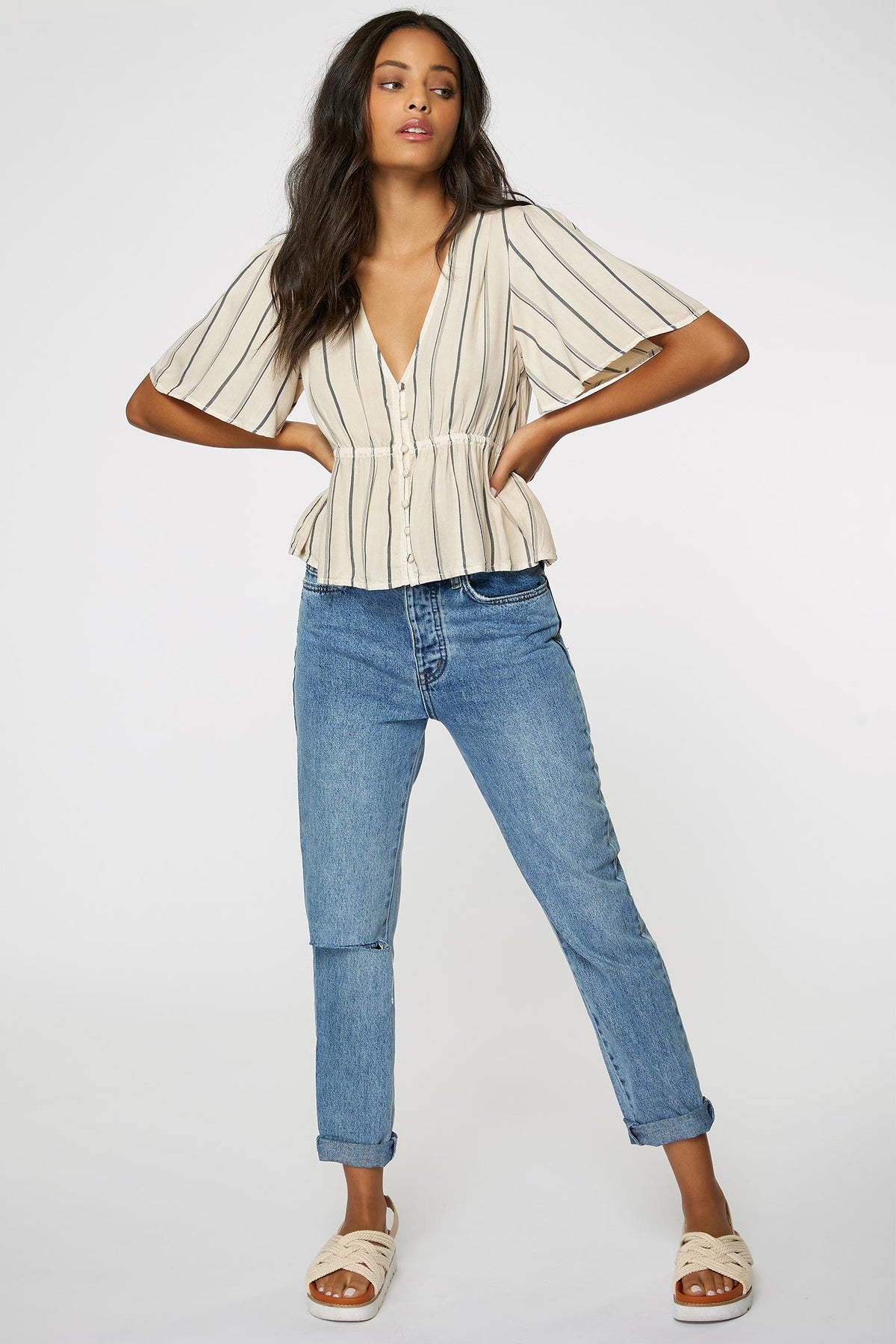 LADIES WES STRIPE TOP