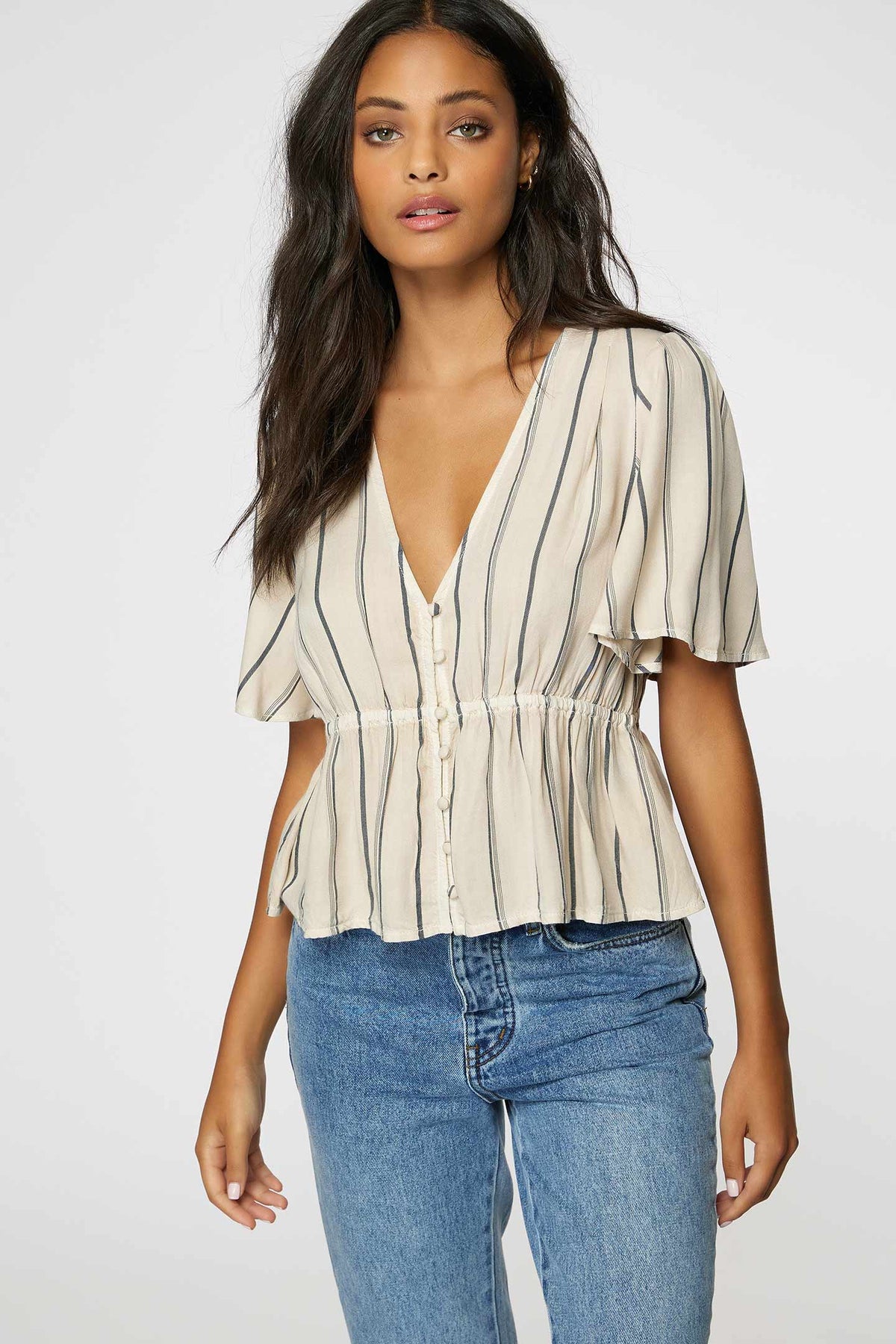 LADIES WES STRIPE TOP