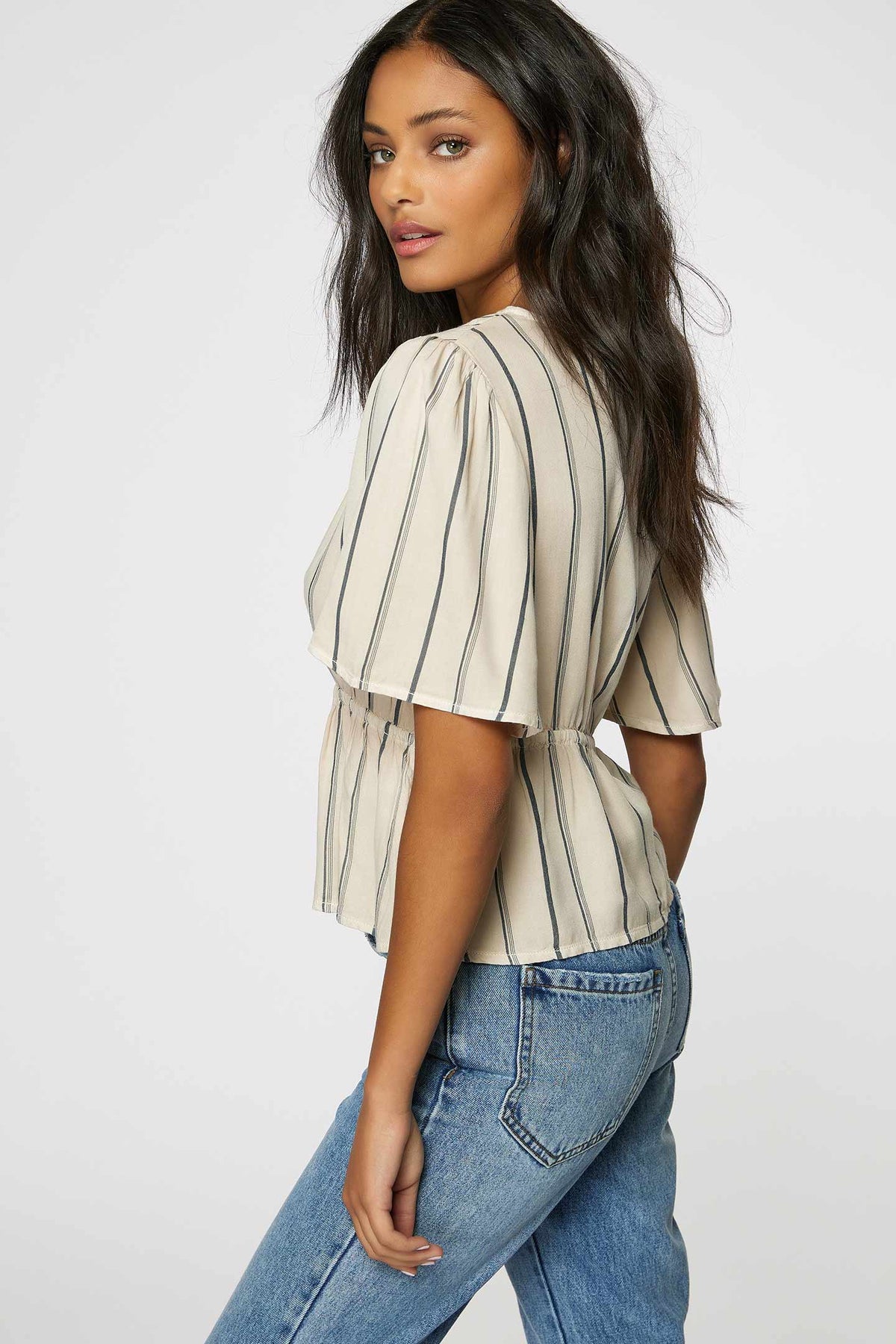 LADIES WES STRIPE TOP