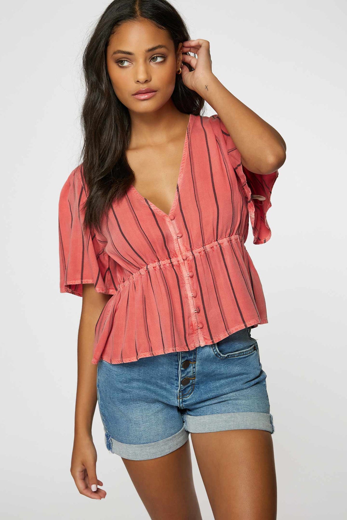 LADIES WES STRIPE TOP