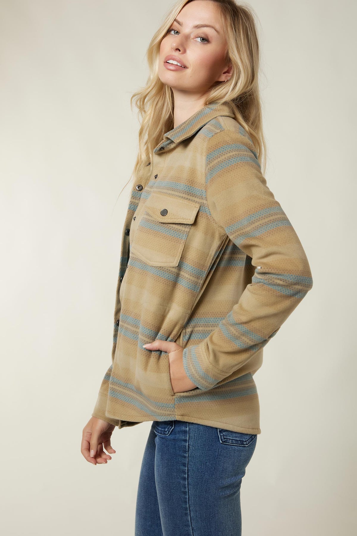 LADIES ZUMA SUPERFLEECE FLANNEL TOP