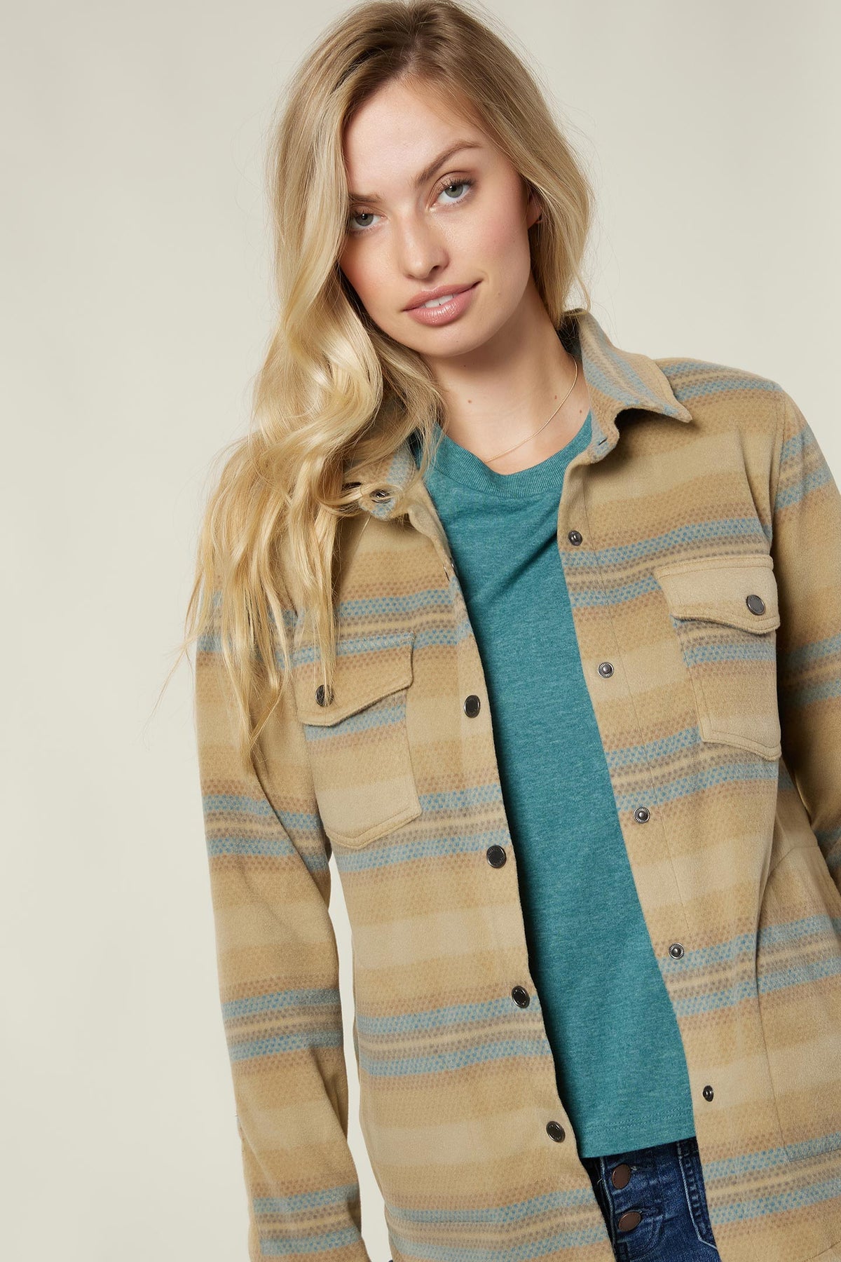LADIES ZUMA SUPERFLEECE FLANNEL TOP