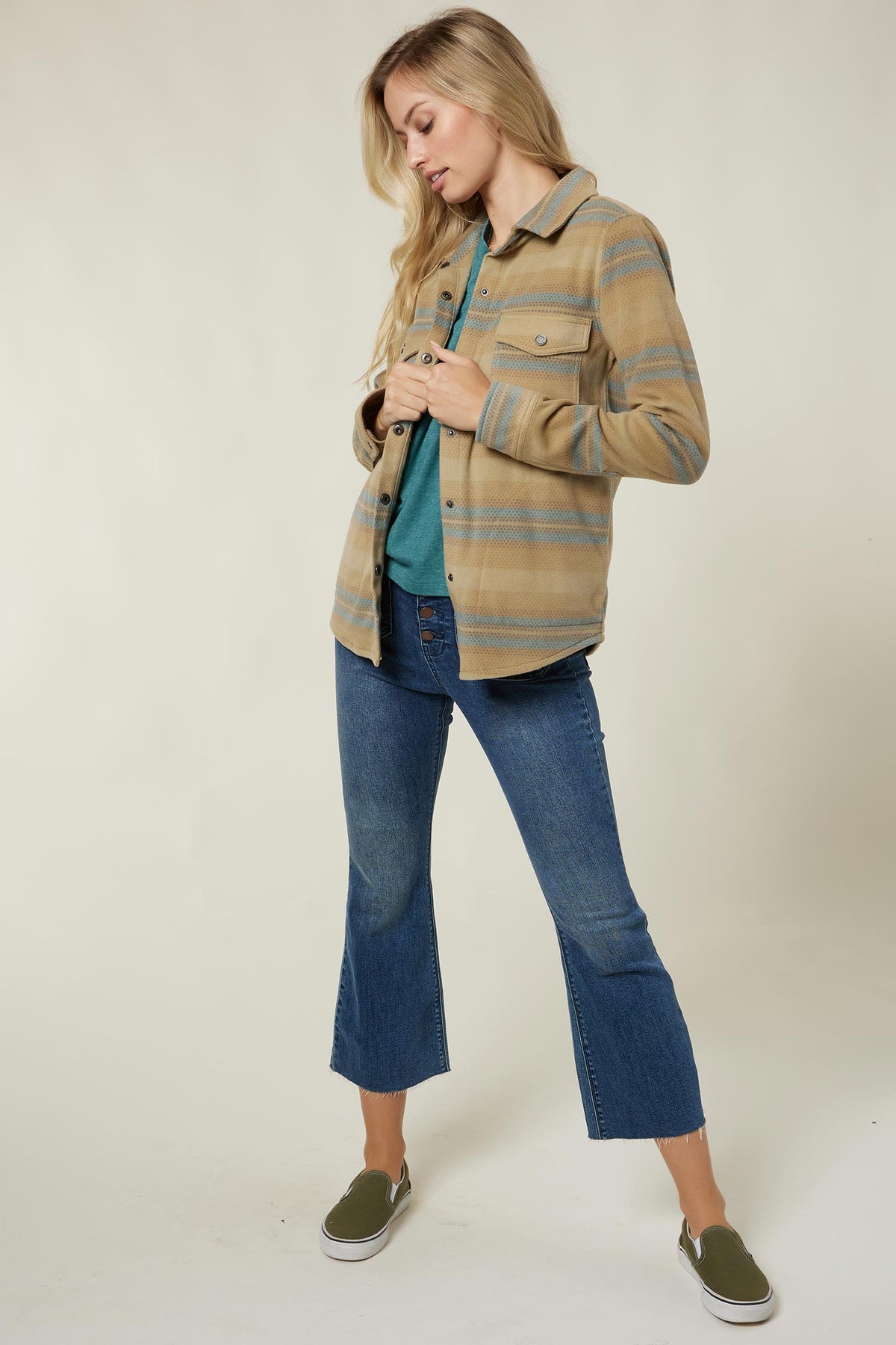 LADIES ZUMA SUPERFLEECE FLANNEL TOP