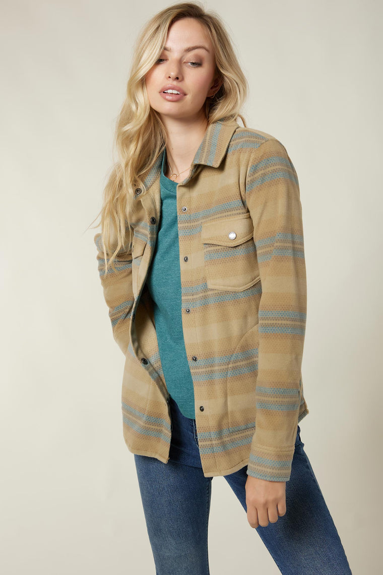 LADIES ZUMA SUPERFLEECE FLANNEL TOP